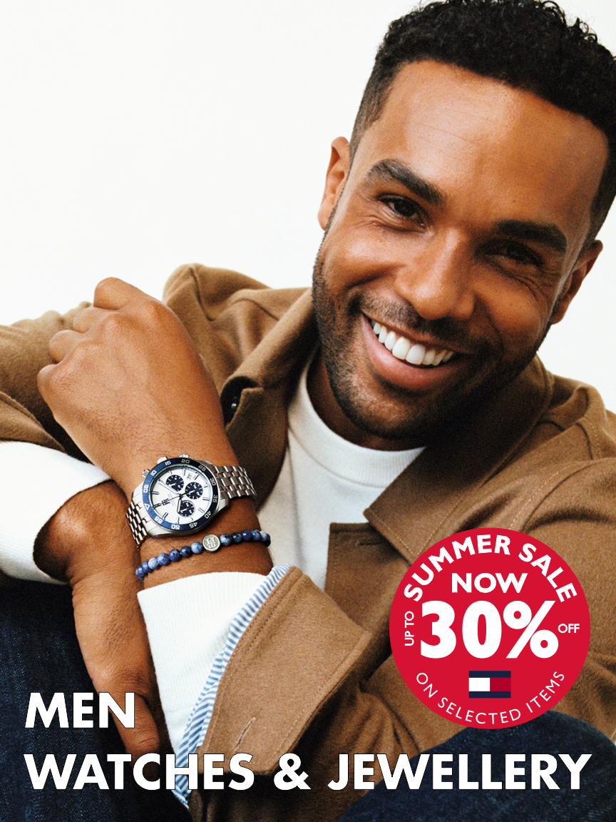 Tommy Hilfiger Men Watches and Jewellery Summer Sale Up to 30% Off